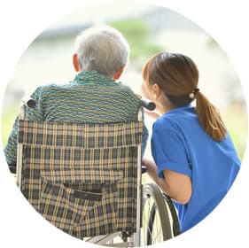 高齢者・単身者・障がい者の方の、入院時や住宅・施設へのご入居時に求められる「身元保証人」を お引き受けします。